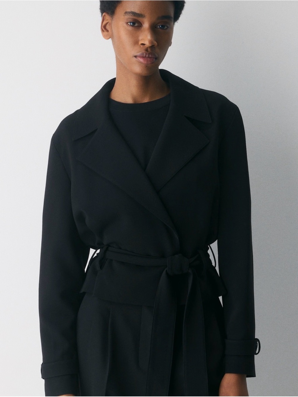 Artizia Babaton modus blazer in black size xs NWTBlack Women's Wrap BlazerJacket